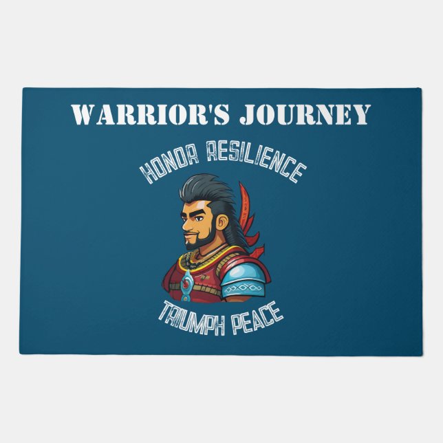 "Warrior's Journey" Doormat (Front)