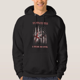 Warriors Of God Crusader Knight Templar I Fear No  Hoodie