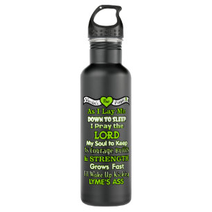 Warrior's Prayer...Lyme Stainless Steel Water Bottle