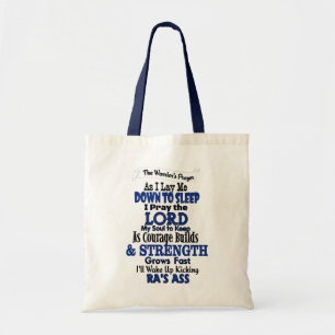 Warrior's Prayer...RA Tote Bag