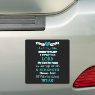 Warrior's Prayer...TN Car Magnet
