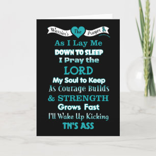 Warrior's Prayer...TN Card