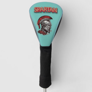 Warrior's Pride - Spartan Helmet with Red Plume Golf Head Cover
