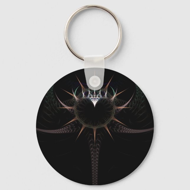 Warrior's Shield of Power Keychain (Front)