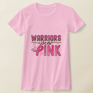 Warriors Wear Pink T-Shirt