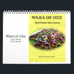 Wars of Ozz 2025 Calendar<br><div class="desc">2025 Wars of Ozz 12-Month Calendar.</div>