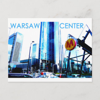 Warsaw - Center Postcard