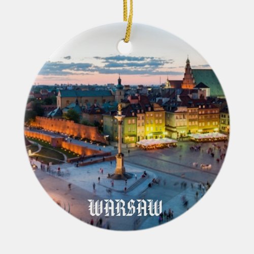 Warsaw Christmas Ornament