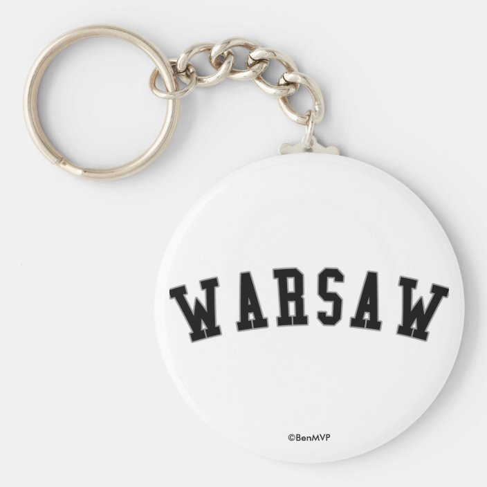 Warsaw Keychain
