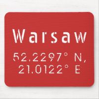 Warsaw Latitude Longitude