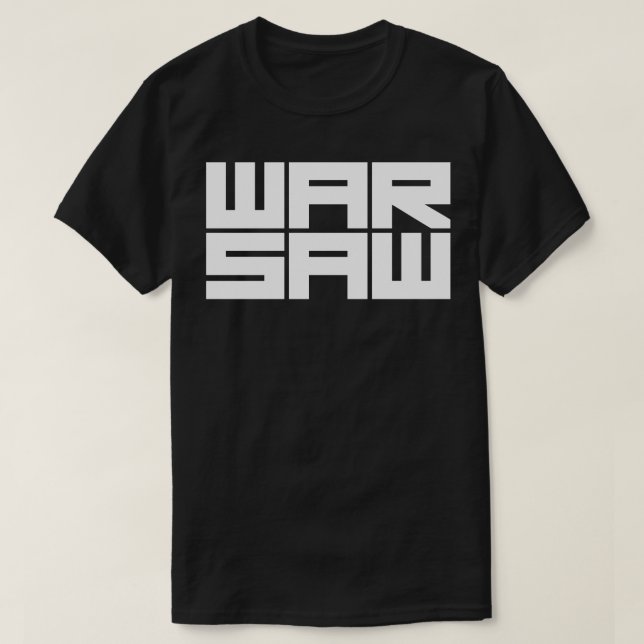 warsaw logo T-Shirt (Design Front)