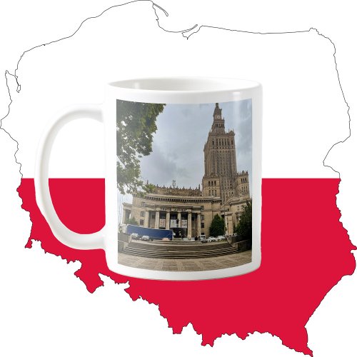 Warsaw Poland Palace of Culture and Science Photo Coffee Mug