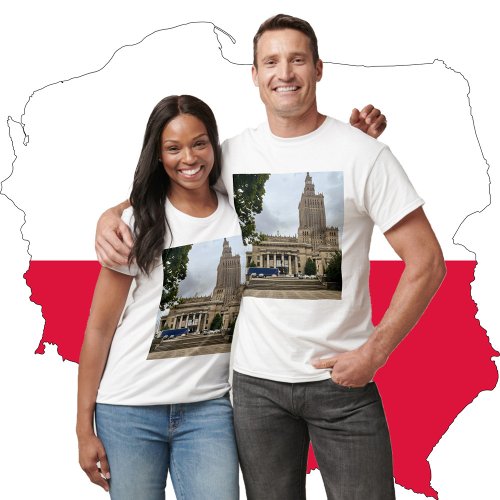 Warsaw Poland Palace of Culture and Science T_Shirt