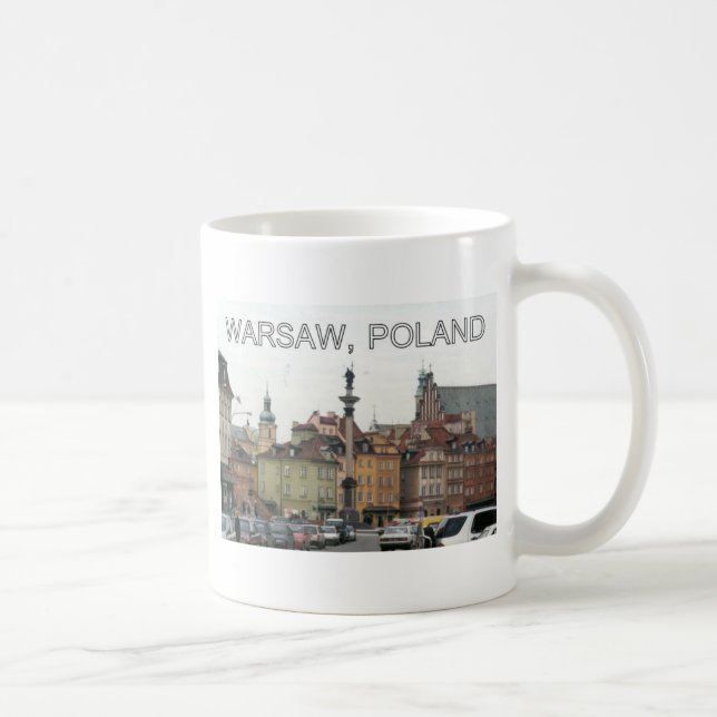 WARSAW POLAND STARE MIASTO OLD TOWN COFFEE MUG (Right)