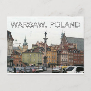 WARSAW POLAND STARE MIASTO OLD TOWN v.2 Postcard