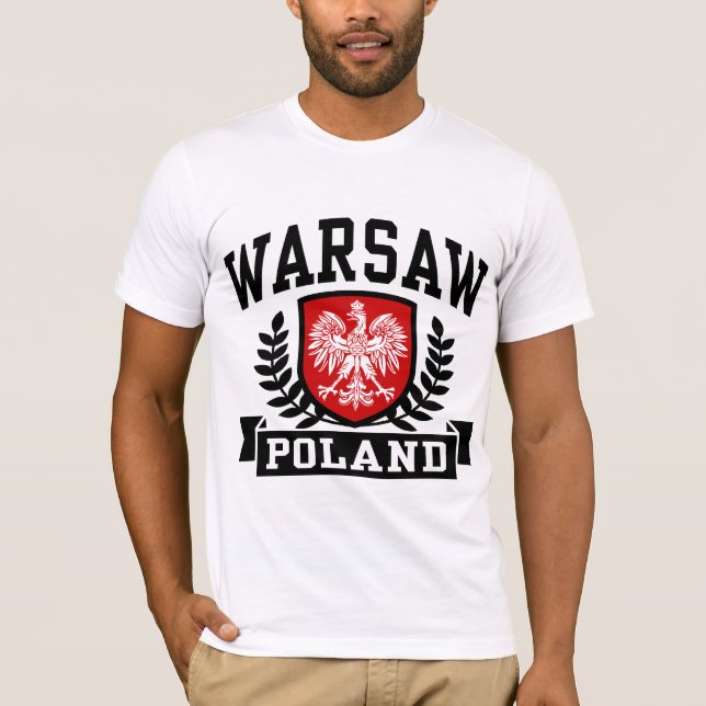 Warsaw Poland T-Shirt (Front)