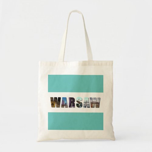 Warsaw Poland Tote Bag