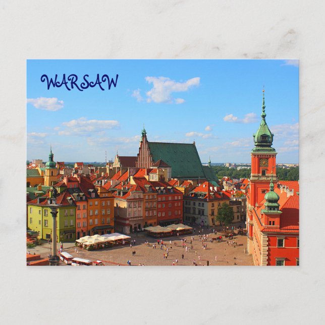 Warsaw Postcard (Front)