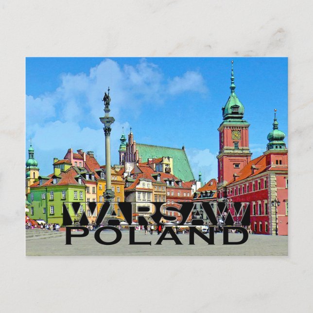 Warsaw Postcard (Front)