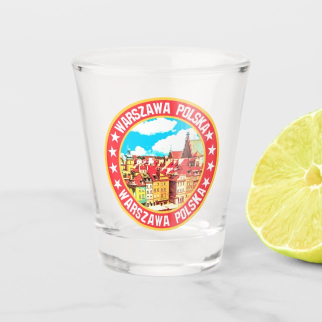 Warsaw                                             shot glass (Front)