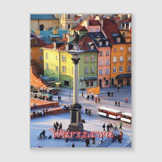 Warsaw - Sigismund Column - Poland - (Front)