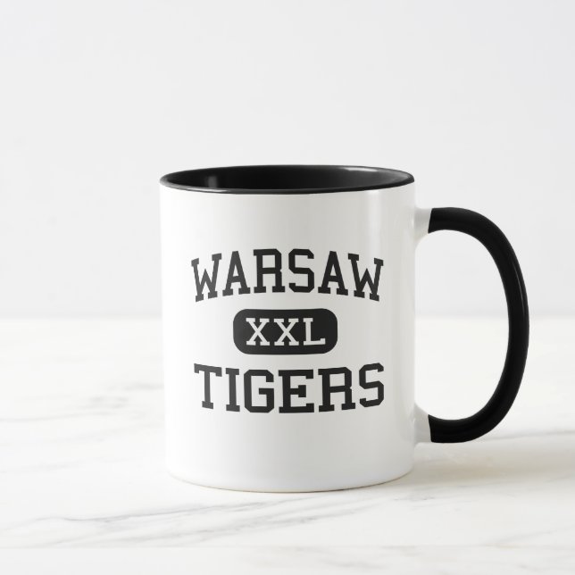 Warsaw - Tigers - Community - Warsaw Indiana Mug (Right)