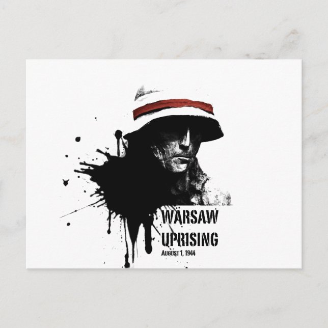 warsaw uprising postcard (Front)