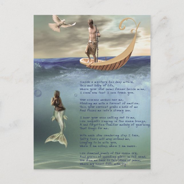 Warszawa - Love and Longing Postcard (Front)