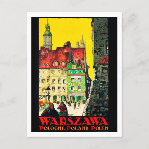 Warszawa - Poland Postcard