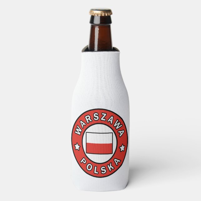 Warszawa Polska Bottle Cooler (Bottle Front)