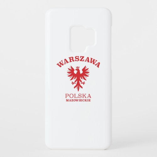 WARSZAWA Polska Coat of Arms Case_Mate Samsung Galaxy S9 Case
