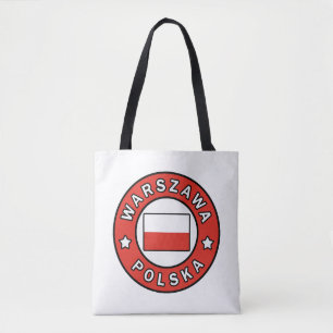 Warszawa Polska Tote Bag