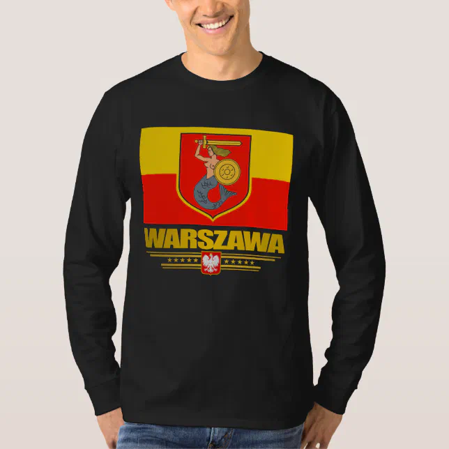 Warszawa (Warsaw) Poland T-Shirt | Zazzle