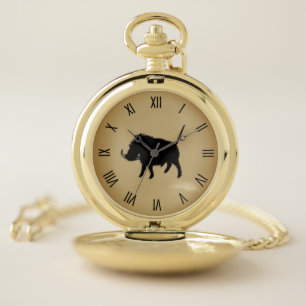 Wart Hog Pocket Watch