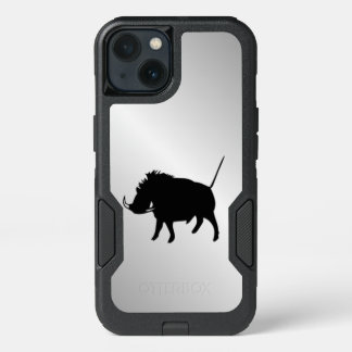 Wart Hog Silver iPhone 13 Case