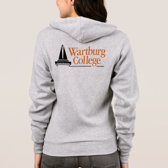 Wartburg College Hoodie (Back)