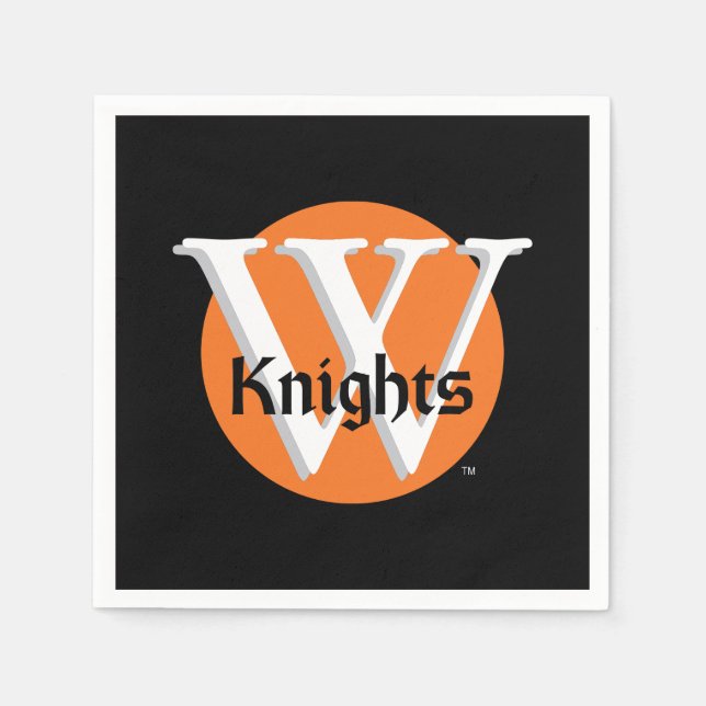 Wartburg College Knights Napkins (Front)