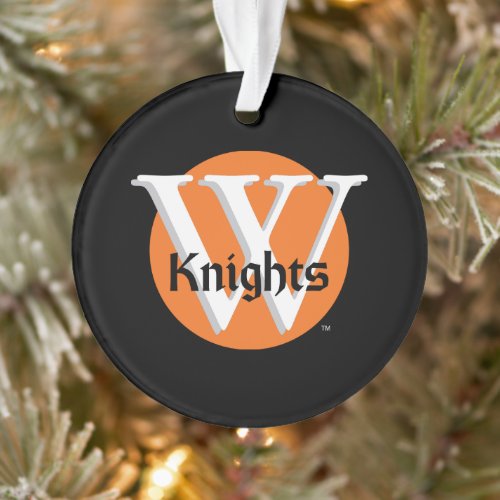 Wartburg College Knights Ornament