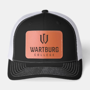 Wartburg College Leather Patch Hat