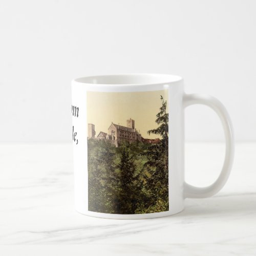Wartburg from Eisenach Castle Thuringia Germany Coffee Mug