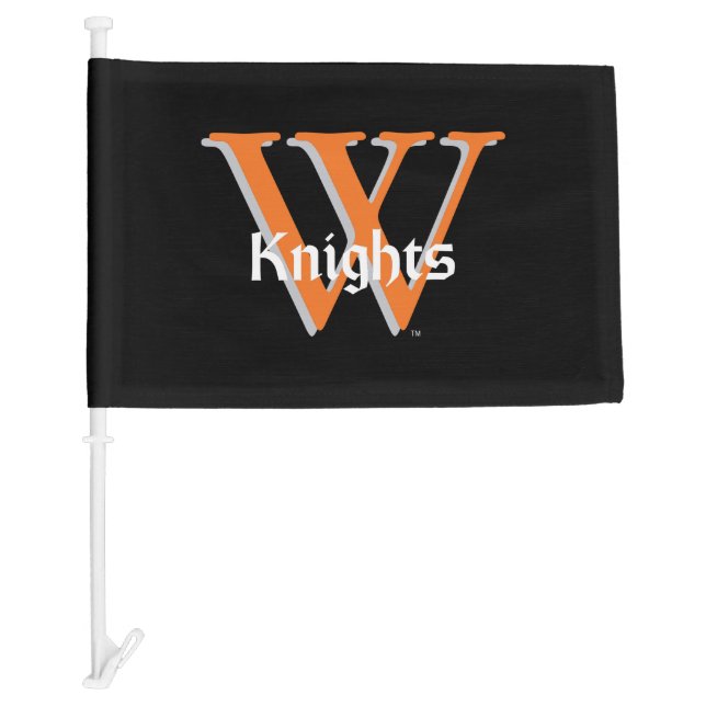 Wartburg Knights Car Flag (Front)
