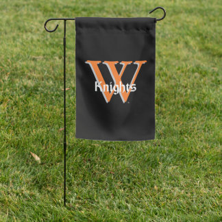 Wartburg Knights Garden Flag