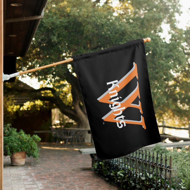 Wartburg Knights House Flag (In SItu)