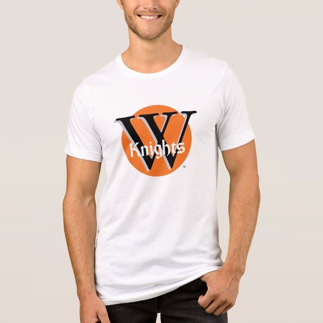 Wartburg Knights Tri-Blend Shirt (Front)