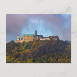 Wartburg near Eisenach postcard