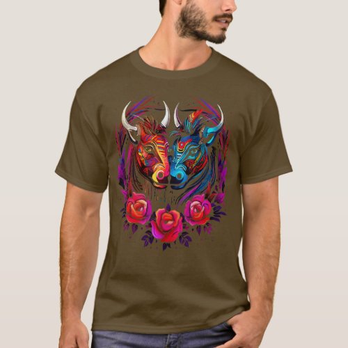 Warthog Couple Valentine T_Shirt