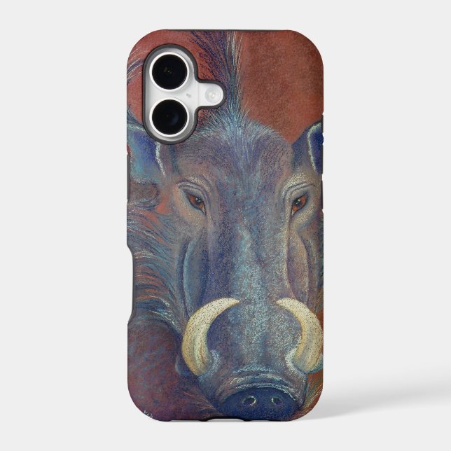 Warthog Razorback Iphone Case (Back)