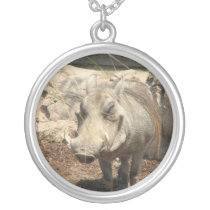 Warthog Sterling Silver Necklace