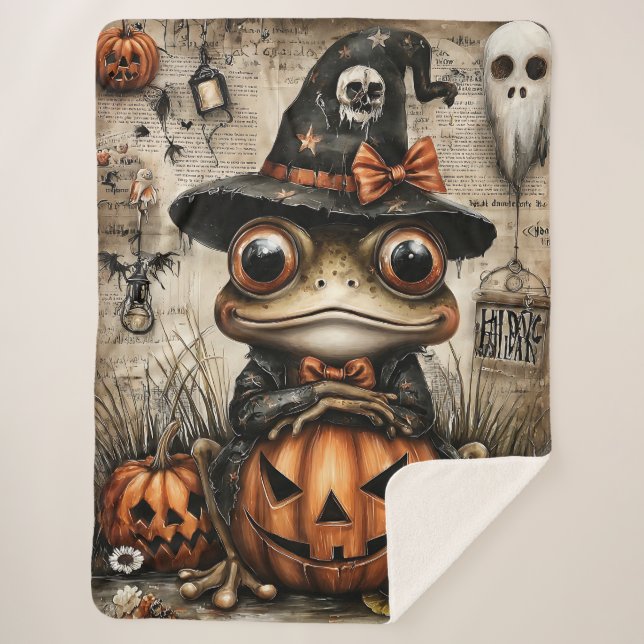 Warts & Wonders Sherpa Blanket (Front)