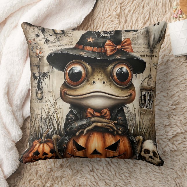 Warts & Wonders Throw Pillow (Blanket)